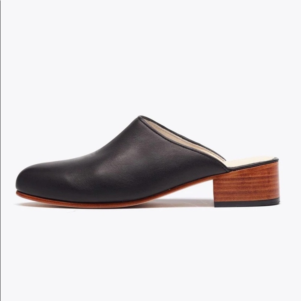 Nisolo Black Mariella Mule